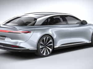 Lucid Air 2021 Model 3D