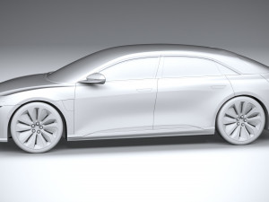 Lucid Air 2021 Model 3D