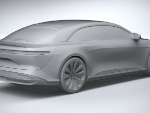 Lucid Air 2021 Model 3D