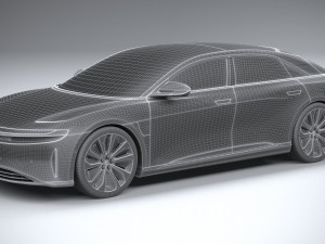 Lucid Air 2021 Model 3D