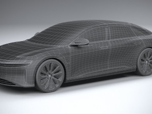 Lucid Air 2021 Model 3D