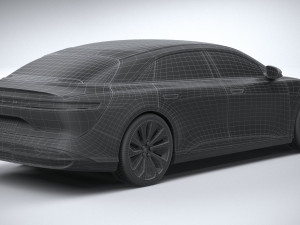 Lucid Air 2021 Model 3D