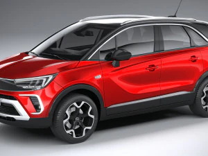 Opel Crossland 2021 3D Model