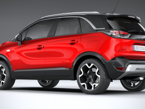 Opel Crossland 2021 3D Model