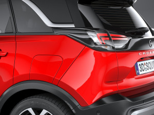 Opel Crossland 2021 3D Model