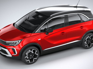 Opel Crossland 2021 3D Model