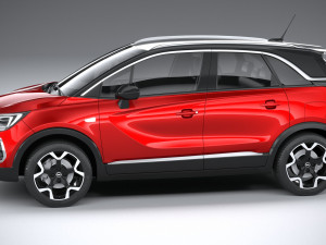Opel Crossland 2021 3D Model