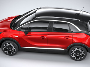Opel Crossland 2021 3D Model