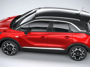 Opel Crossland 2021 3D Model