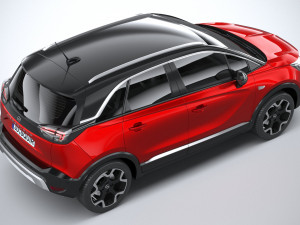 Opel Crossland 2021 3D Model