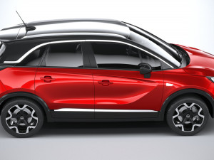 Opel Crossland 2021 3D Model