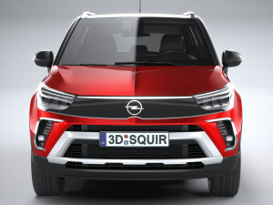 Opel Crossland 2021 3D Model