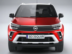 Opel Crossland 2021 3D Model