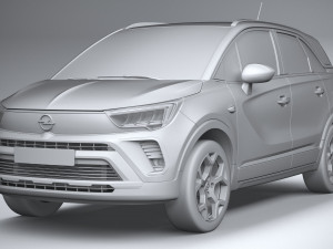 Opel Crossland 2021 3D Model