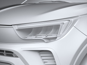 Opel Crossland 2021 3D Model
