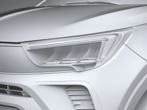 Opel Crossland 2021 3D Model