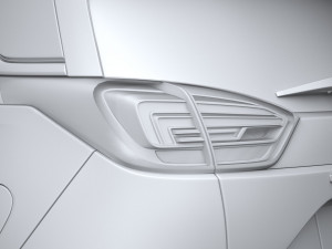 Opel Crossland 2021 3D Model