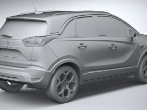 Opel Crossland 2021 3D Model