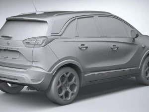 Opel Crossland 2021 3D Model