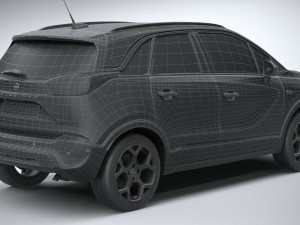 Opel Crossland 2021 3D Model
