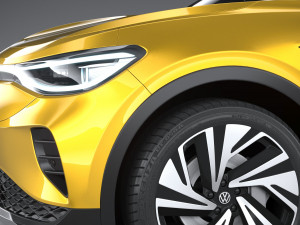 Volkswagen ID4 1st Edition 2021 3D 模型