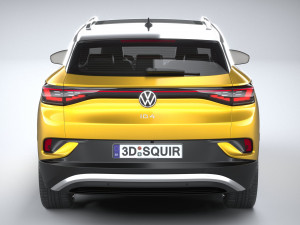 Volkswagen ID4 1st Edition 2021 3D 模型