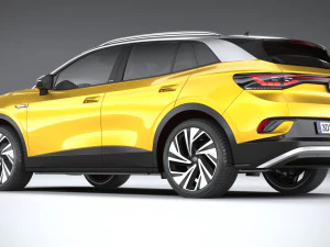 Volkswagen ID4 1st Edition 2021 3D Model