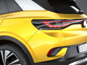 Volkswagen ID4 1st Edition 2021 3D Model