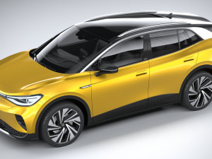 Volkswagen ID4 1st Edition 2021 3D 模型