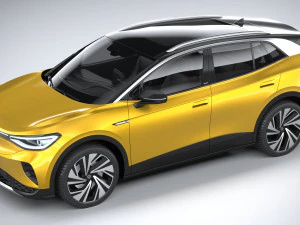 Volkswagen ID4 1st Edition 2021 3D Model