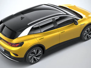 Volkswagen ID4 1st Edition 2021 3D Model
