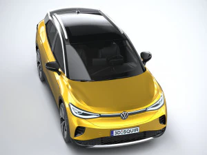 Volkswagen ID4 1st Edition 2021 3D Model