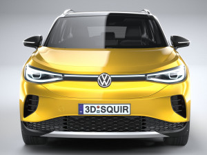 Volkswagen ID4 1st Edition 2021 3D 模型