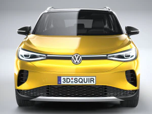 Volkswagen ID4 1st Edition 2021 3D Model
