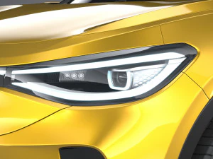 Volkswagen ID4 1st Edition 2021 3D Model