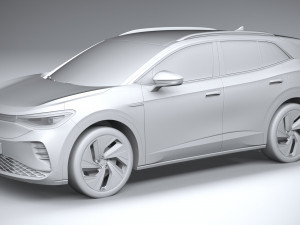 Volkswagen ID4 1st Edition 2021 3D 模型