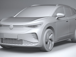 Volkswagen ID4 1st Edition 2021 3D 模型