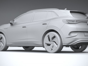 Volkswagen ID4 1st Edition 2021 3D 模型