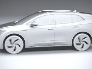 Volkswagen ID4 1st Edition 2021 3D Model