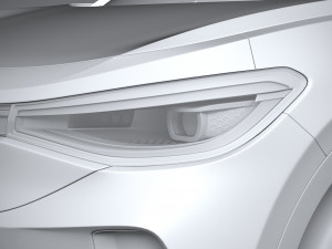 Volkswagen ID4 1st Edition 2021 3D 模型