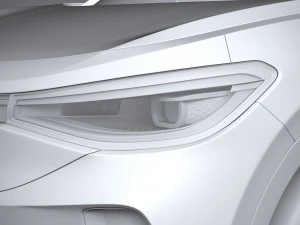 Volkswagen ID4 1st Edition 2021 3D Model