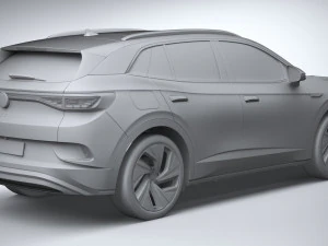 Volkswagen ID4 1st Edition 2021 3D Model