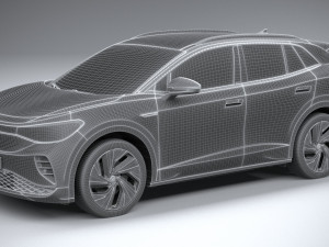 Volkswagen ID4 1st Edition 2021 3D 模型