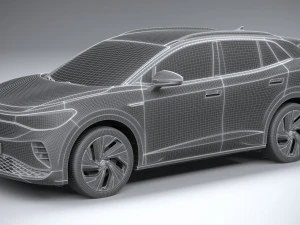 Volkswagen ID4 1st Edition 2021 3D Model