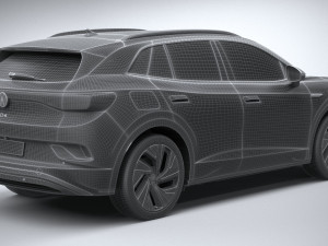 Volkswagen ID4 1st Edition 2021 3D 模型