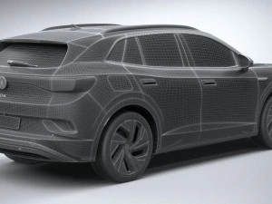 Volkswagen ID4 1st Edition 2021 3D Model