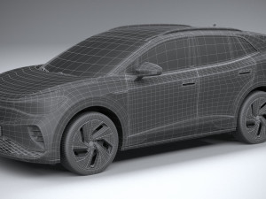 Volkswagen ID4 1st Edition 2021 3D 模型