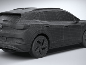 Volkswagen ID4 1st Edition 2021 3D 模型