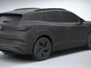 Volkswagen ID4 1st Edition 2021 3D Model