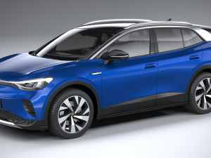 Volkswagen ID4 1st Edition Regular 2021 3D Model